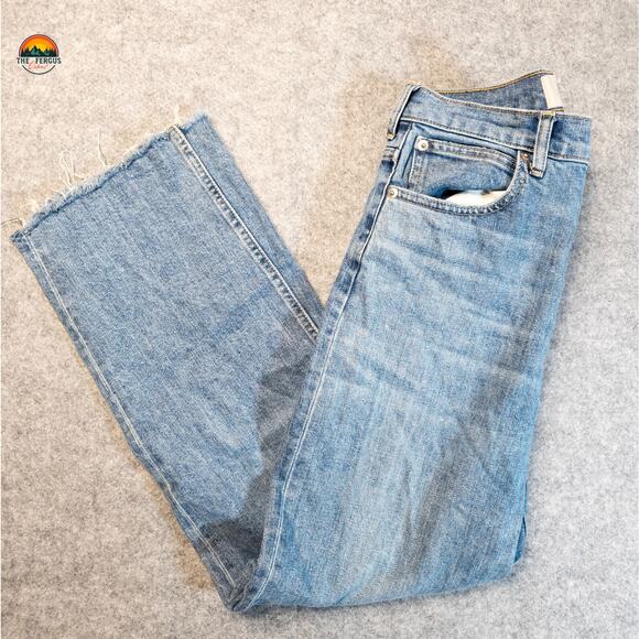 Everlane The Way High Skinny Jeans Blue Medium Wash Denim Pockets Women's 27 Reg - Picture 5 of 11